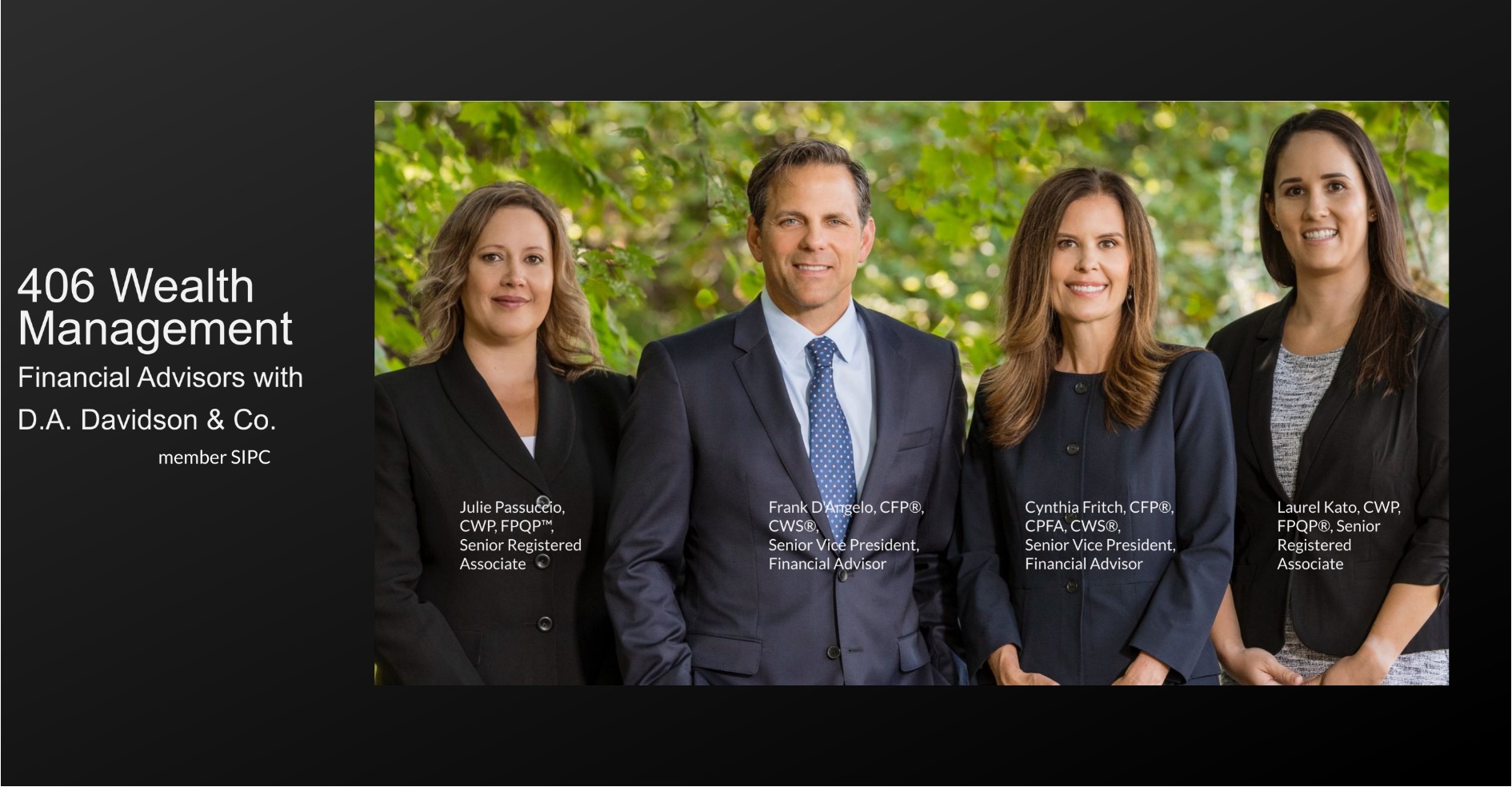 Our Process 406 Wealth Management